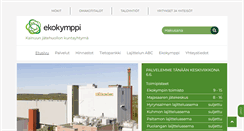 Desktop Screenshot of ekokymppi.fi